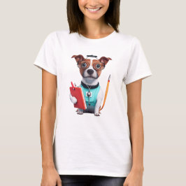 Hunde als Krankenschwester, Hunde tragen Krankensc T-Shirt