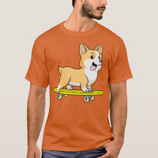 Hunde als Skater mit Skateboard 3 T-Shirt