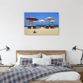 Hunde am Strand Leinwanddruck (Insitu (Schlafzimmer))