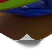 Hunde am Strand Poster (Ecke)