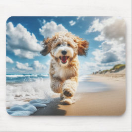 Hunde am Strandmousepad Mousepad