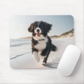Hunde am Strandmousepad Mousepad (Mit Mouse)