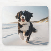 Hunde am Strandmousepad