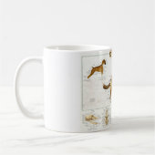 Hunde- Anatomie-Tasse Kaffeetasse (Links)