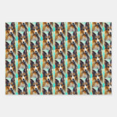 Hunde Art Set Geschenkpapier Set (Vorderseite 3)