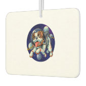 Hunde Astronaut, Weltraumhund Autolufterfrischer (Links)