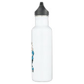 Hunde auf Ice-Skaten mit Ice-Skaten Edelstahlflasche (Rechts)