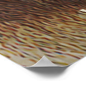 Hunde auf Karibikfieber geschlafen Poster (Ecke)