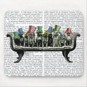 Hunde auf Sofa Mousepad (Vorne)