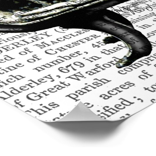 Hunde auf Sofa Poster (Ecke)