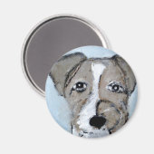 Hunde aus Ginsburg Magnet (Vorderseite/Rückseite)