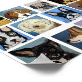 Hunde aus Ginsburg Poster (Ecke)