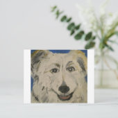 Hunde aus Ginsburg Postkarte (Stehend Vorderseite)