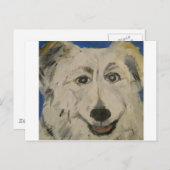 Hunde aus Ginsburg Postkarte (Vorne/Hinten)
