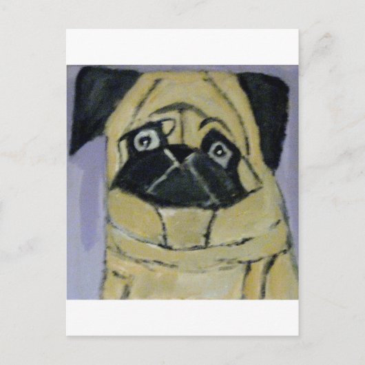 Hunde aus Ginsburg Postkarte (Vorderseite)