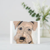 Hunde aus Ginsburg Postkarte (Stehend Vorderseite)