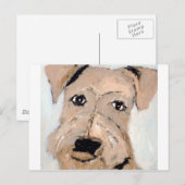 Hunde aus Ginsburg Postkarte (Vorne/Hinten)
