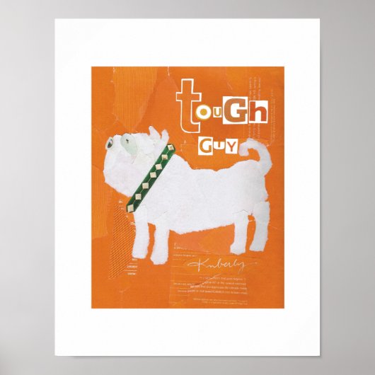 Hunde aus hartem Typ drucken Poster (Vorne)