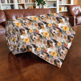 Hunde-Aussie-Liebhaber-Hunde-Retro-individuelle Kr Krawatte