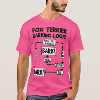 Hunde-Barking-Logik, lustiges Hundegeschenk, Funny T-Shirt