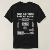 Hunde-Barking-Logik, lustiges Hundegeschenk, Funny T-Shirt (Design vorne)