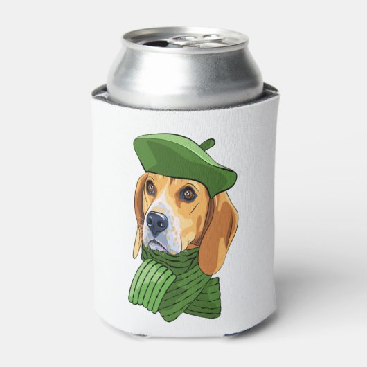 Hunde-Beagle Dosenkühler (Kanne Vorderseite)