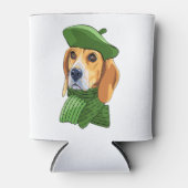 Hunde-Beagle Dosenkühler (Vorderseite)