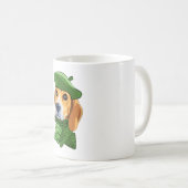 Hunde-Beagle Kaffeetasse (VorderseiteRechts)