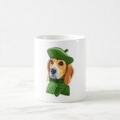Hunde-Beagle Kaffeetasse (Mittel)