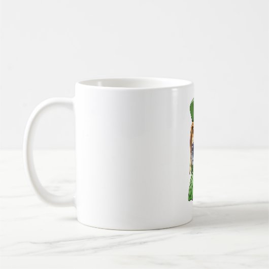 Hunde-Beagle Kaffeetasse (Links)