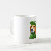 Hunde-Beagle Kaffeetasse (Vorderseite Links)
