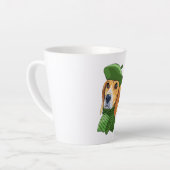 Hunde-Beagle Milchtasse (Linke Ecke)
