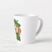 Hunde-Beagle Milchtasse (Rechte Ecke)