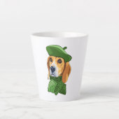 Hunde-Beagle Milchtasse (Vorderseite)