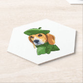 Hunde-Beagle Untersetzer (angewinkelt)