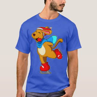 Hunde bei Ice-Skaten mit Ice-Skaten 2 T-Shirt
