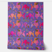 Hunde bei Twilight zeigen Groomed and Ready to Pra Tapete (Abrollen)