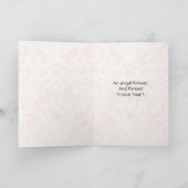 Hunde-Beileid - Basset-Hund-Sympathiekarte Karte (Innenseite)