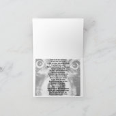 Hunde Beileidsbekundungen Karte (Innenseite)