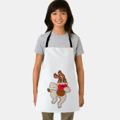 Hunde beim Spielen Schürze (Insitu)