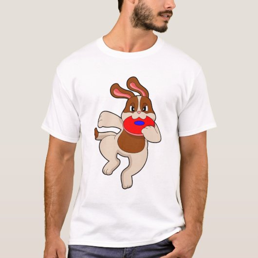 Hunde beim Spielen T-Shirt (Vorderseite)