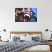 Hunde bellen leinwanddruck (Insitu (Schlafzimmer))