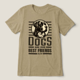 Hunde beste Freunde Tri-Blend Shirt