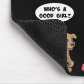 Hunde bester Freund Getränke-Maus-Pad Mousepad (Ecke)