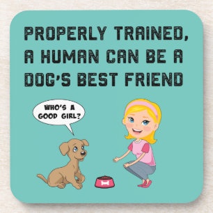 Hunde bester Freund Getränkeuntersetzer