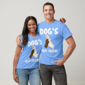 Hunde Bester Freund Vintag T-Shirt (Unisex)