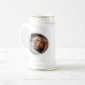 HUNDE BIERGLAS (Vorderseite Links)