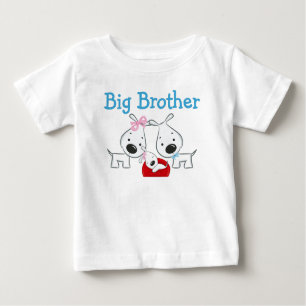 Hunde Big Brother Baby T-shirt