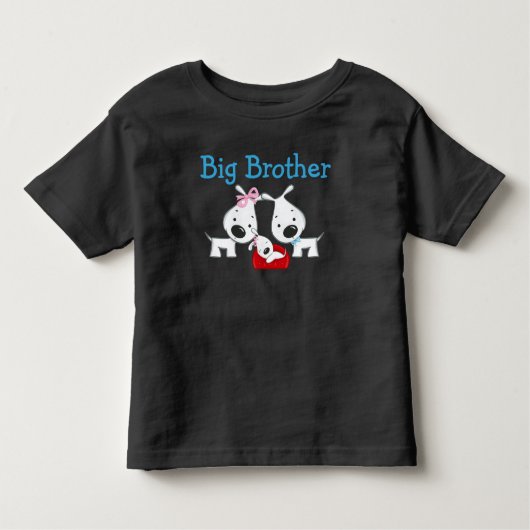 Hunde Big Brother Kleinkind T-shirt (Vorderseite)