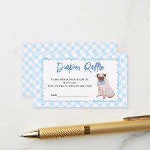 Hunde-Blue-Gingham-Windel-Raffle